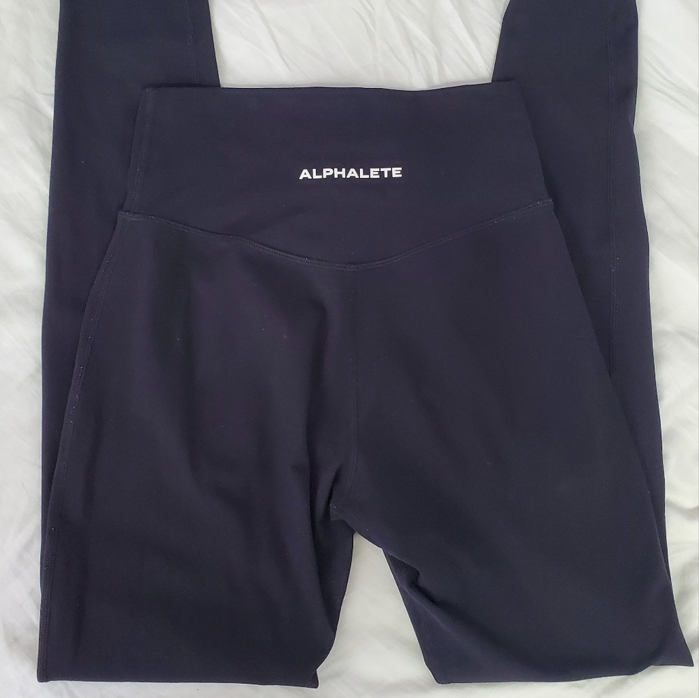 Alphalete Cross Path Leggings Black